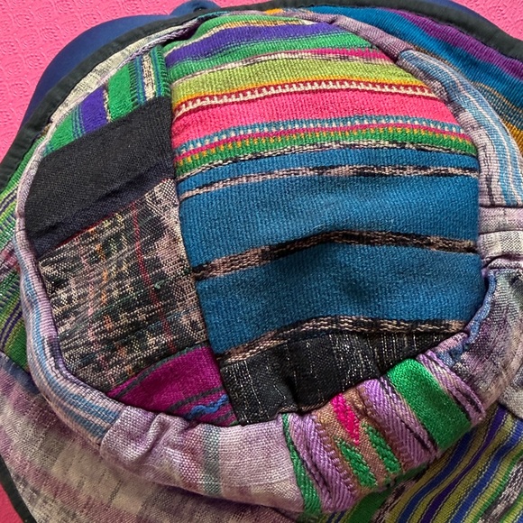 Colorful Patchwork Bucket Hat - Picture 3 of 6